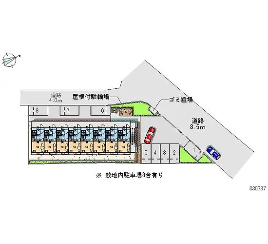 水戸市東赤塚 月極駐車場